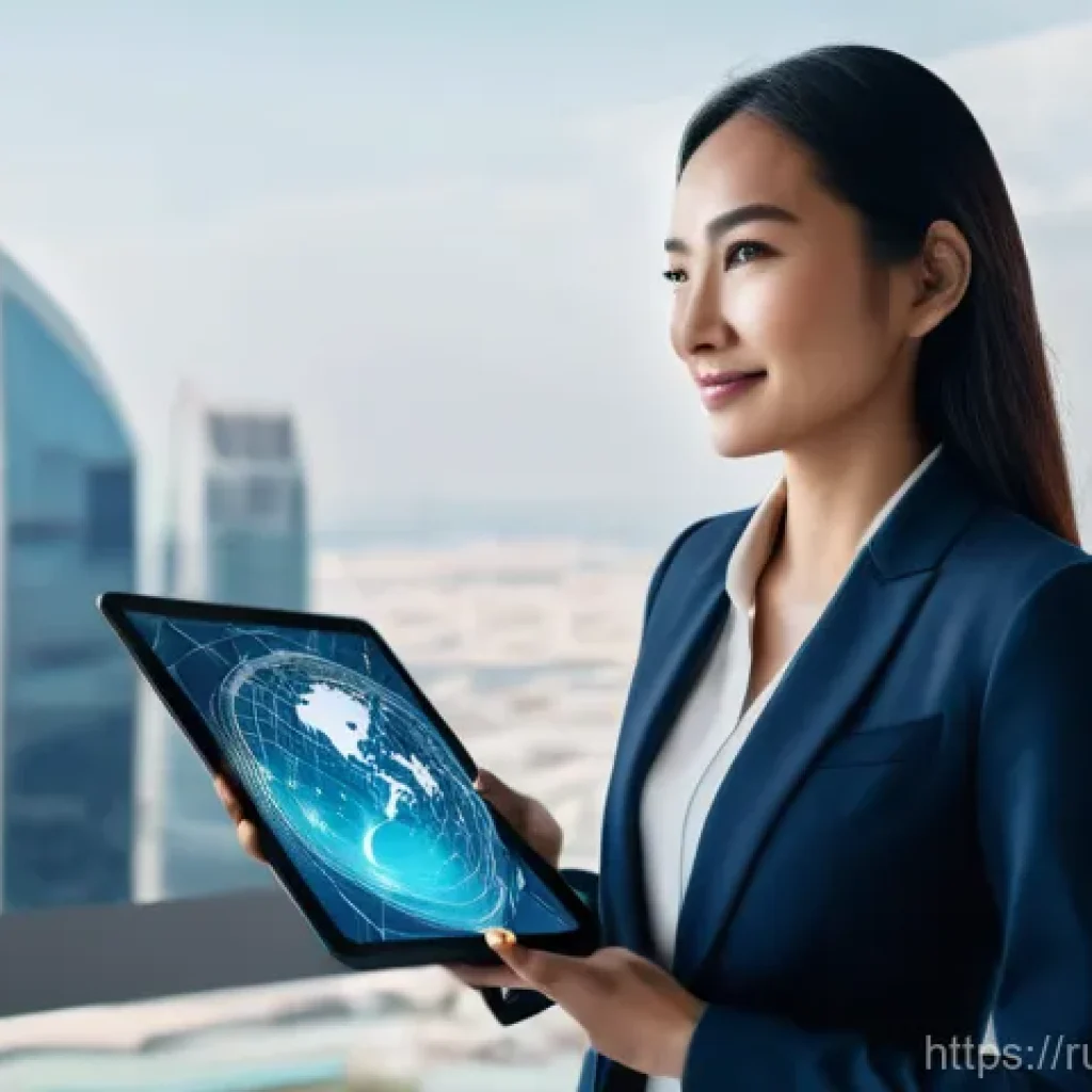 국제비즈니스 자격증 고득점 합격 사례 - **Prompt 1: The Visionary Global Leader**
    A highly detailed, realistic photograph of a confident...