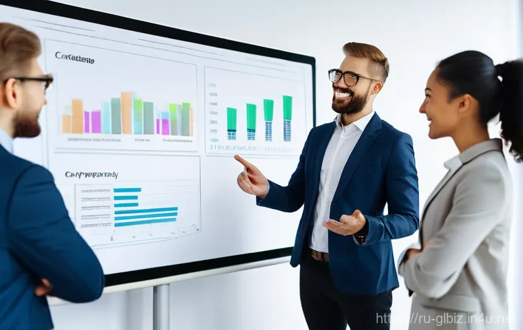 국제비즈니스 자격증 준비 과정 상세 가이드 - **Prompt:** A determined male professional, in his early 30s, of a diverse background (e.g., Eurasia...