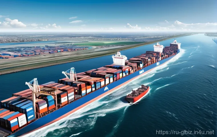 국제비즈니스 실무 활용 사례 연구 - **Prompt:** A visionary image of digital transformation and AI integration in a Russian business set...